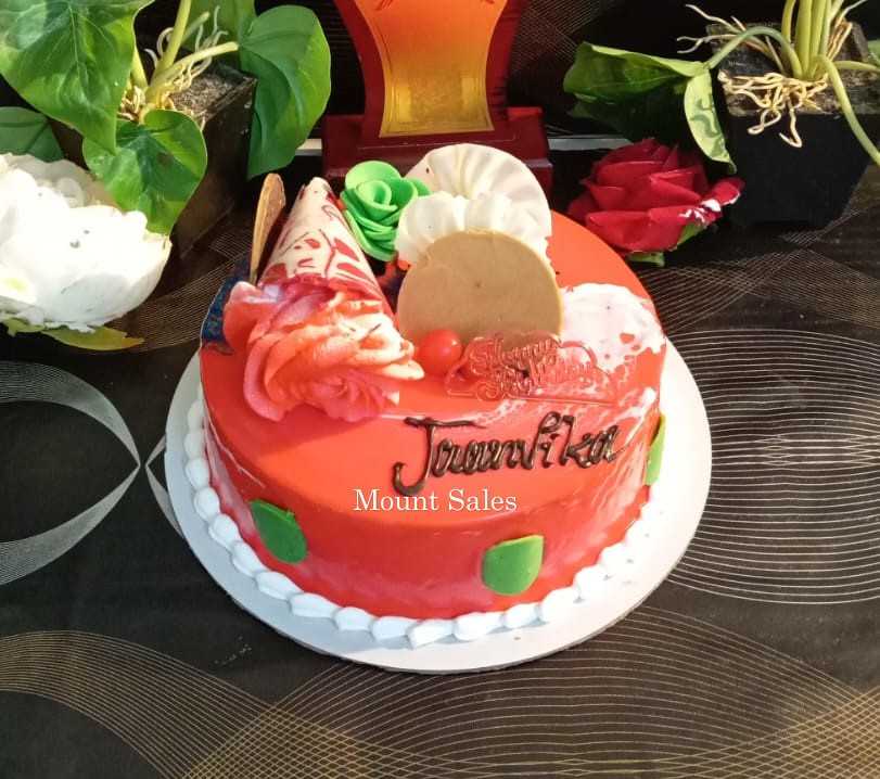 Premium RED N White Velvet Cake